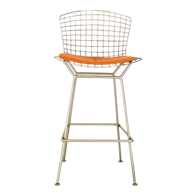 Bar Stool by Harry Bertoia for Knoll International, 1972 For Sale