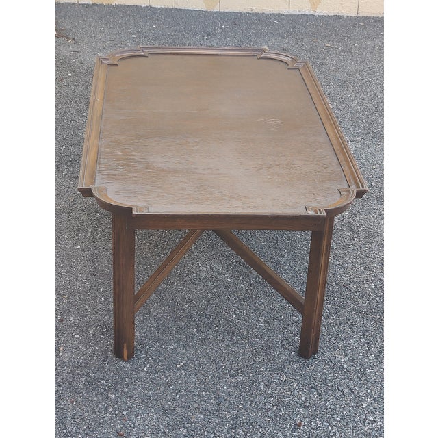 Mid 20th Century Vintage Coffee Table Regency Style by Roundtree Country Reproductions For Sale - Image 9 of 10