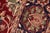 1990s Shabby Chic Floral 1990's Pak-Persian Red/Blue Wool Rug - 6'1'' X 8'9'' For Sale - Image 5 of 9