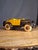 Rare 6" Deluxe Size Hubley Take-a-Part Roadster Yellow & Black Cast Iron 1933 For Sale - Image 4 of 18