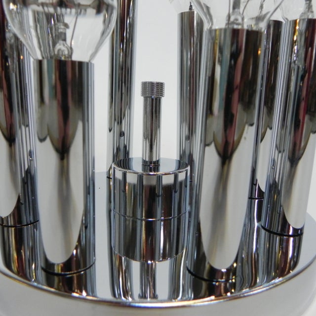 Eight-Light Ceiling Lamp from Sciolari, 1970s For Sale - Image 12 of 18