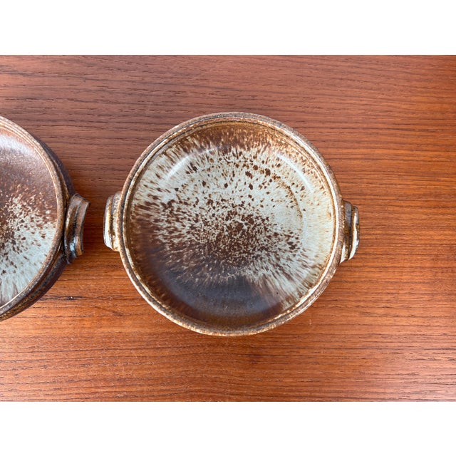 Vintage Danish Studio Pottery Bowls from Aase & Leif Vange Keramik, Set of 3 For Sale - Image 4 of 18