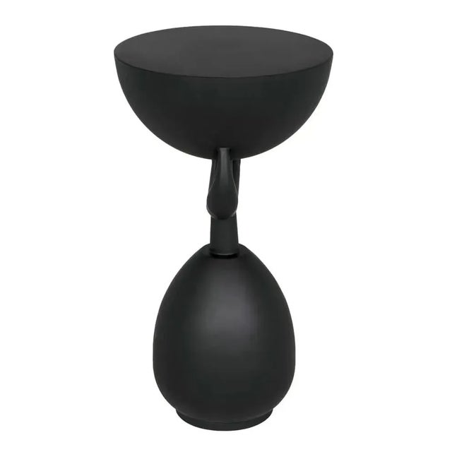 Mid-Century Modern NOIR Africa Side Table, Metal For Sale - Image 3 of 5