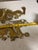 Brass Pair of Chinese Wall Mounted Brass Dragons 16” For Sale - Image 8 of 9