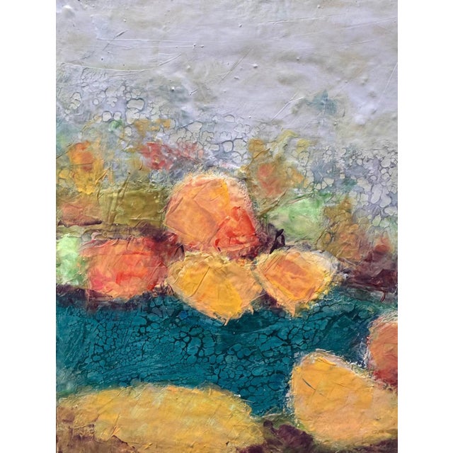 Paint "Was It Even Real" Original Mixed-Media Abstract on Panel by Zac Woodiel For Sale - Image 7 of 10