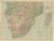Antique Map of British South Africa, 1920s For Sale - Image 9 of 10