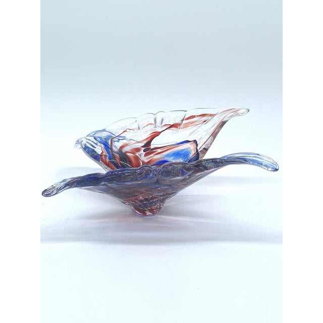 1980s Goldhagen Art Glass Butterfly For Sale - Image 5 of 7