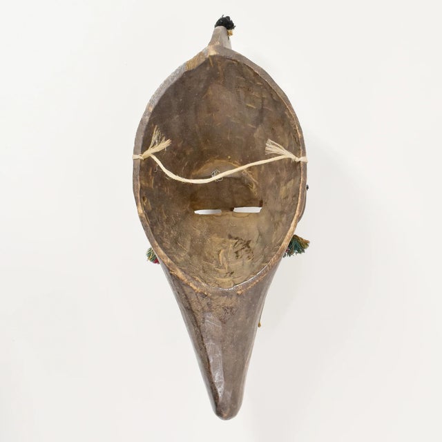 Early 20th Century Marka Embossed Metal Mask Mali For Sale - Image 9 of 10