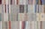 Mid-Century Modern Hand Knotted Patchwork Rug by Aara Rugs Inc. - 9'8" X 6'10" For Sale - Image 3 of 3