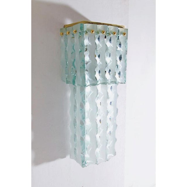Mid-Century Modern Murano Wall Sconces from Mazzega, Italy, 1960s, Set of 2 For Sale - Image 14 of 16