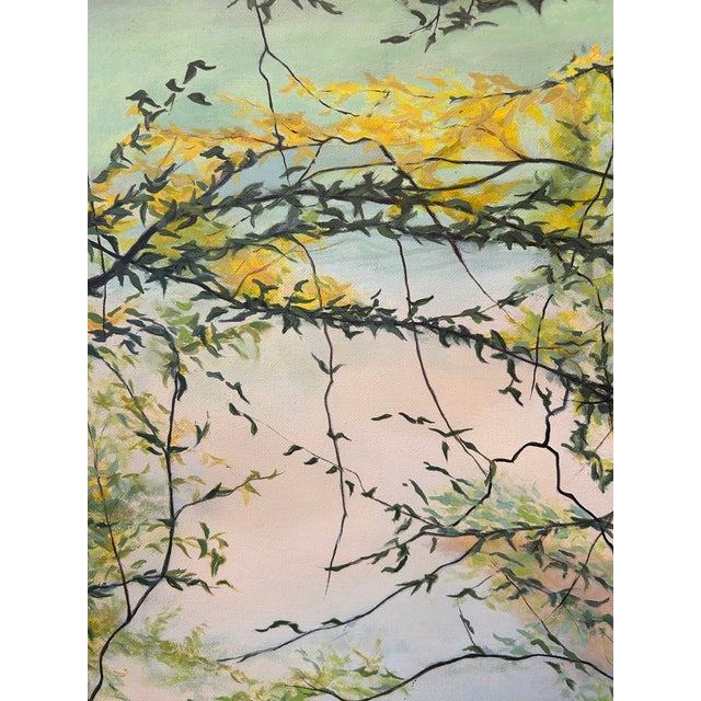 Landscape With Autumn Leaves by James Huntsberger For Sale - Image 10 of 14