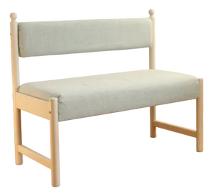 French Style Turquoise Bench, 1970s