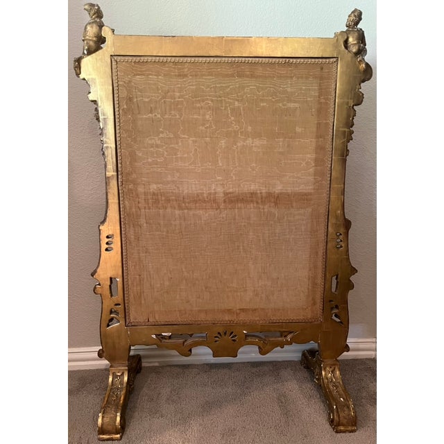 French Fireplace Screen Louis XV or Louis XVI For Sale - Image 9 of 12