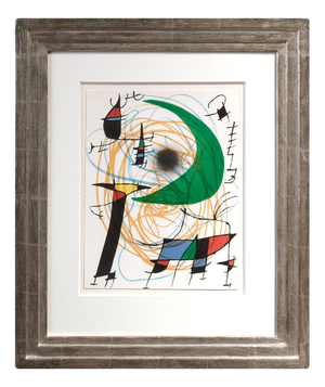 Joan Miró, The Green Moon, Lithograph