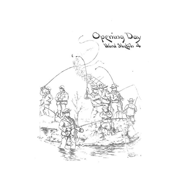 "Fun With Trout: Trout Fishing in Words, Paint & Lines" 1952 Everett, Fred For Sale - Image 4 of 12