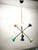 Mid-Century Modern Vintage Metal Sputnik Light, 1960s For Sale - Image 3 of 17