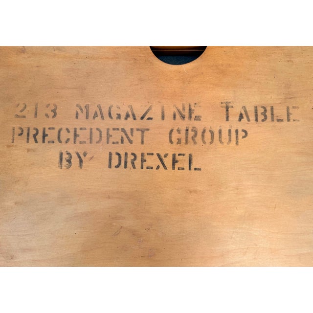Mid-Century Modern Magazine Table by Edward Wormley for Drexel For Sale - Image 12 of 12