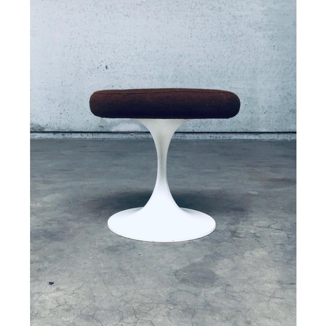 Mid-Century Modern Design Tulip Stool Set by Tamburin, Sweden, 1970s, Set of 4 For Sale - Image 10 of 18