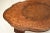 1930s Burr Walnut Pie Crust Coffee Table, 1930s For Sale - Image 5 of 8