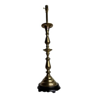 Large Brass Candlestick For Sale