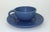 Emilia Castillo Emilia Castillo Ceramic Pottery Celestial Cup & Saucer With Silver Overlay For Sale - Image 4 of 12