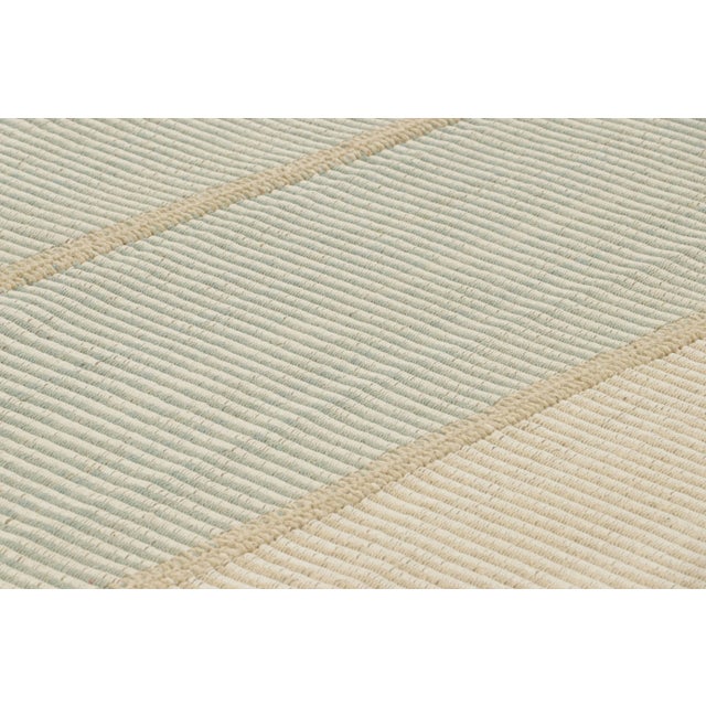 Handwoven in wool, a 9x13 Kilim design from an inventive new contemporary flat weave collection by Rug & Kilim. On the...