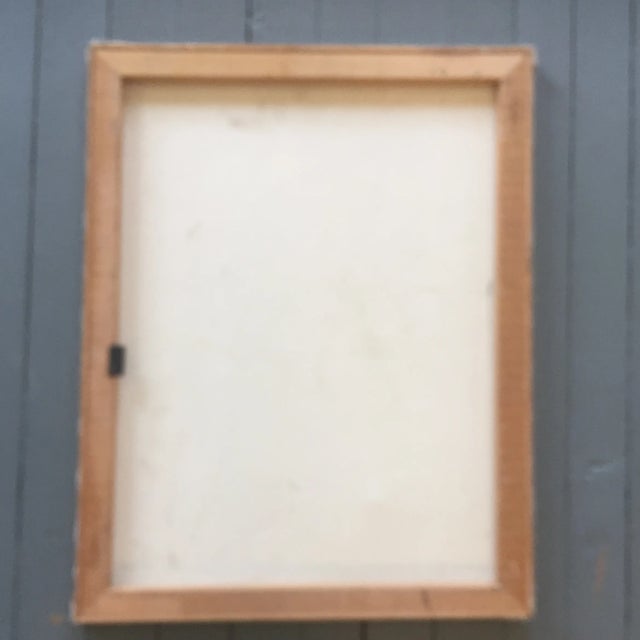 1970s Vintage Modernist Southwest Pot Painting For Sale - Image 5 of 6