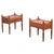 Brutalist Oak Nightstands attributed to Henning Kjærnulf, 1970s, Set of 2 For Sale - Image 9 of 9