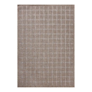 Amber Lewis x Loloi Topanga Natural / Bone 7'-10" x 10' Area Rug For Sale