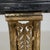 Traditional Mid 20th Century France Empire Black Brass Pedestal For Sale - Image 3 of 11