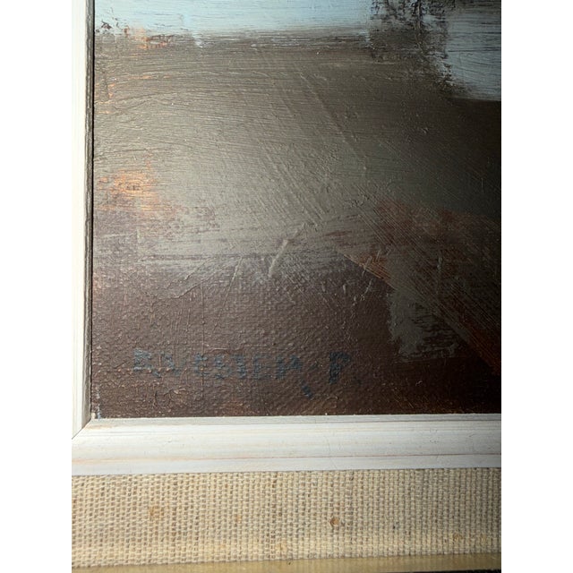 Original Painting by Frantz Vester Pedersen (1934-1972) For Sale - Image 10 of 12
