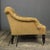 French 19th Century Tufted Suede Armchair With Purple Buttons For Sale - Image 10 of 11