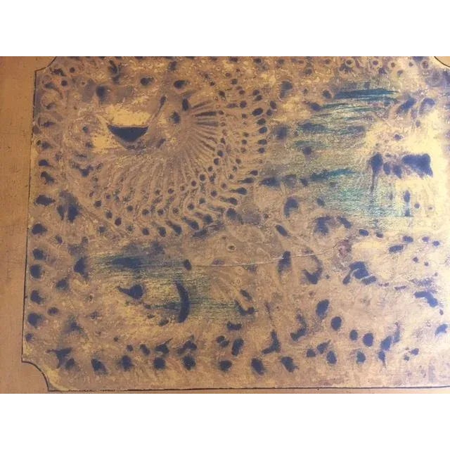 19th Century Grain Painted One-Drawer Side Table For Sale - Image 4 of 13