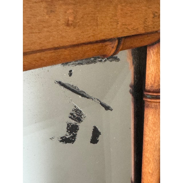 Late 19th Century Faux Bamboo Birdseye Maple Mirror, Attributed to r.j. Horner For Sale In New York - Image 6 of 13