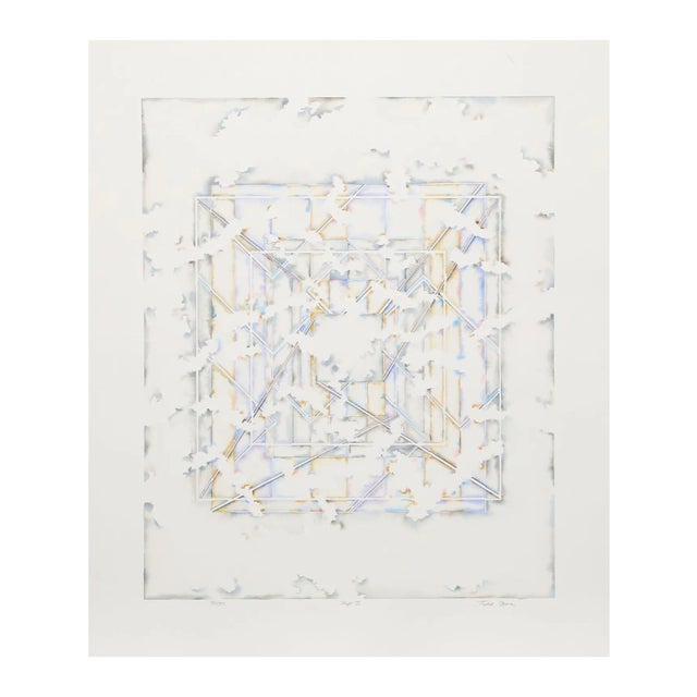 Todd Stone "Shift II" Lithograph For Sale