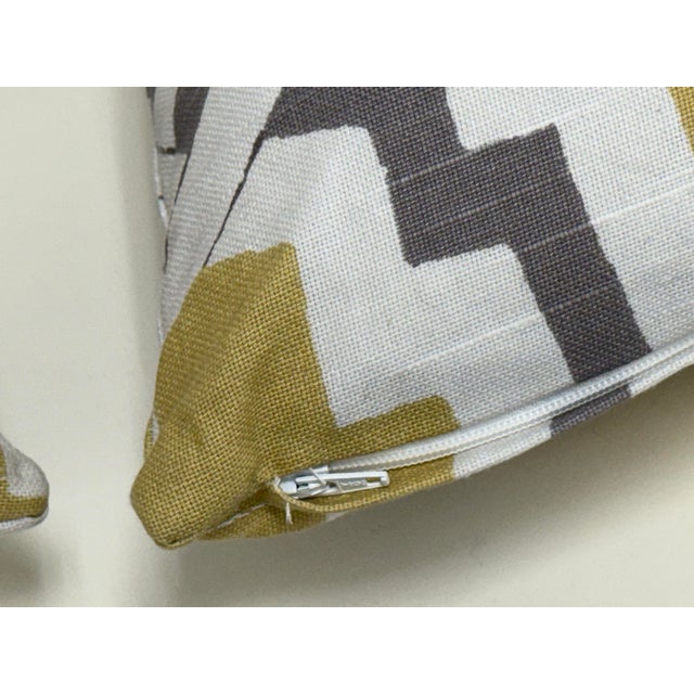 Eastern Accents Niche Geometric Decorative Pillows, Pair For Sale - Image 11 of 12