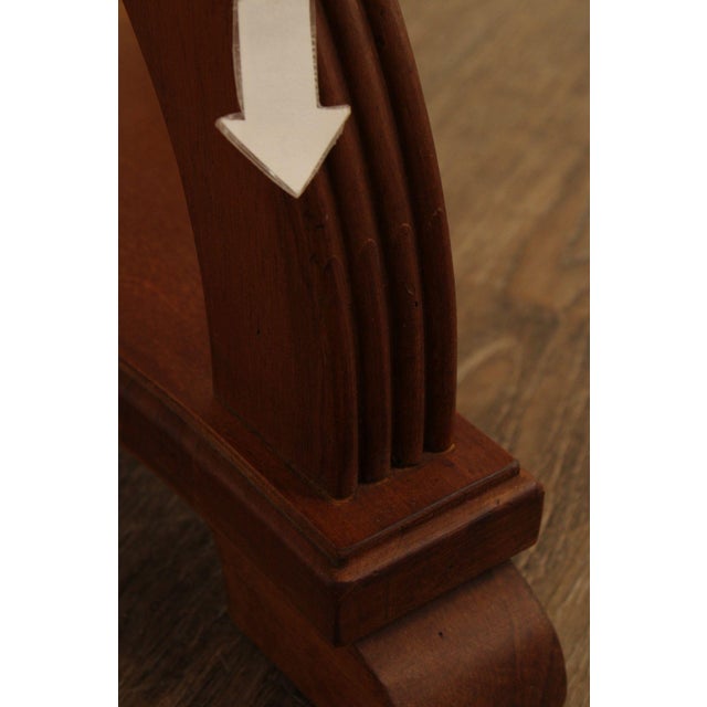 Ethan Allen 'Legacy' Collection Round Top Side Table For Sale - Image 18 of 18