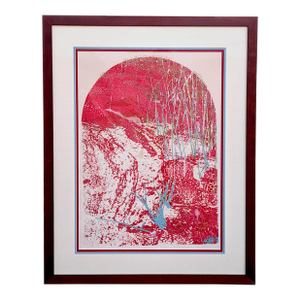 Late 20th Century Albert Sarvey Signed Limited Edition Serigraph "There Is Life in Dark and Secret Places" – Numbered 45/100