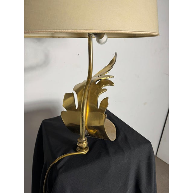 1950s Brass Table Lamp from Osvaldo Borsani, 1950s For Sale - Image 5 of 10