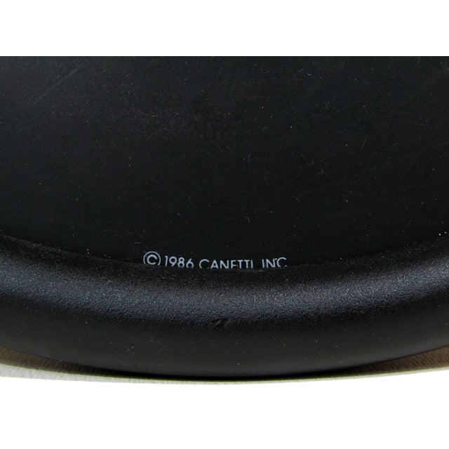 Postmodern 1986 Nicolai Canetti Modern Time Postmodern Wall Clock For Sale - Image 3 of 10