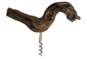 Vintage French Grapevine Corkscrew
