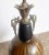 Antique Italian Porcelain Brass and Marble Table Lamp For Sale - Image 9 of 11