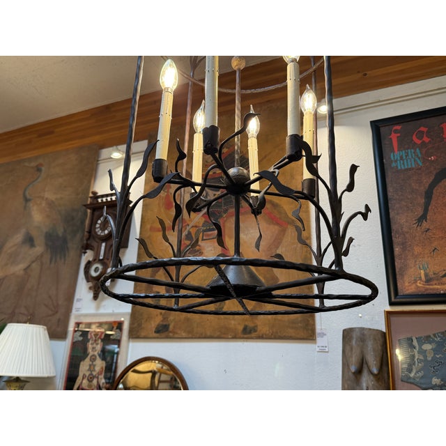 Ironware International Ironware Celeste Lantern Chandelier For Sale - Image 4 of 18