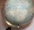 Large Terrestrial World Globe by J. Forest Early Grande 20th Century Wood Brass For Sale - Image 15 of 16