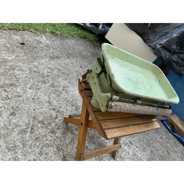 Hungarian Metal Scale, 1950s For Sale - Image 3 of 6