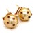 South Sea Pearl Sapphire Earrings 14k Gold Certified For Sale - Image 10 of 15