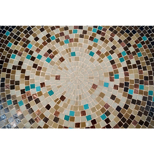 1960’s Mid-Century Modern Gordon & Jane Martz Mosaic Tile Coffee Table For Sale - Image 9 of 12