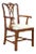 Niagara Furniture Country Chippendale Arm Chair For Sale