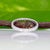 Full Eternity Lab Grown Diamond Ring, Stackable Wedding Band: Solid 14k Gold, Size 6.75 For Sale In Columbus - Image 6 of 6