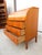 Wood Mid Century Swedish Teak Roll Top Secretary Desk by Egon Ostergaard ~ Scandinavian or Danish Modern Style ~ Vintage Dresser For Sale - Image 7 of 18